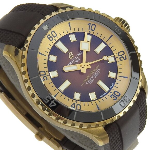 BREITLING Super Ocean Automatic 44 Watches N17376201Q1S1 cal.SW200-1 Brown main image 10
